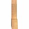 Ekena Millwork Portland Timber Gable Bracket, Western Red Cedar, 36"W x 18"H x 3 1/2"D x 5 1/2"F, 12/12 Pitch GBW036X18X0406POR00SWR - alternate 3